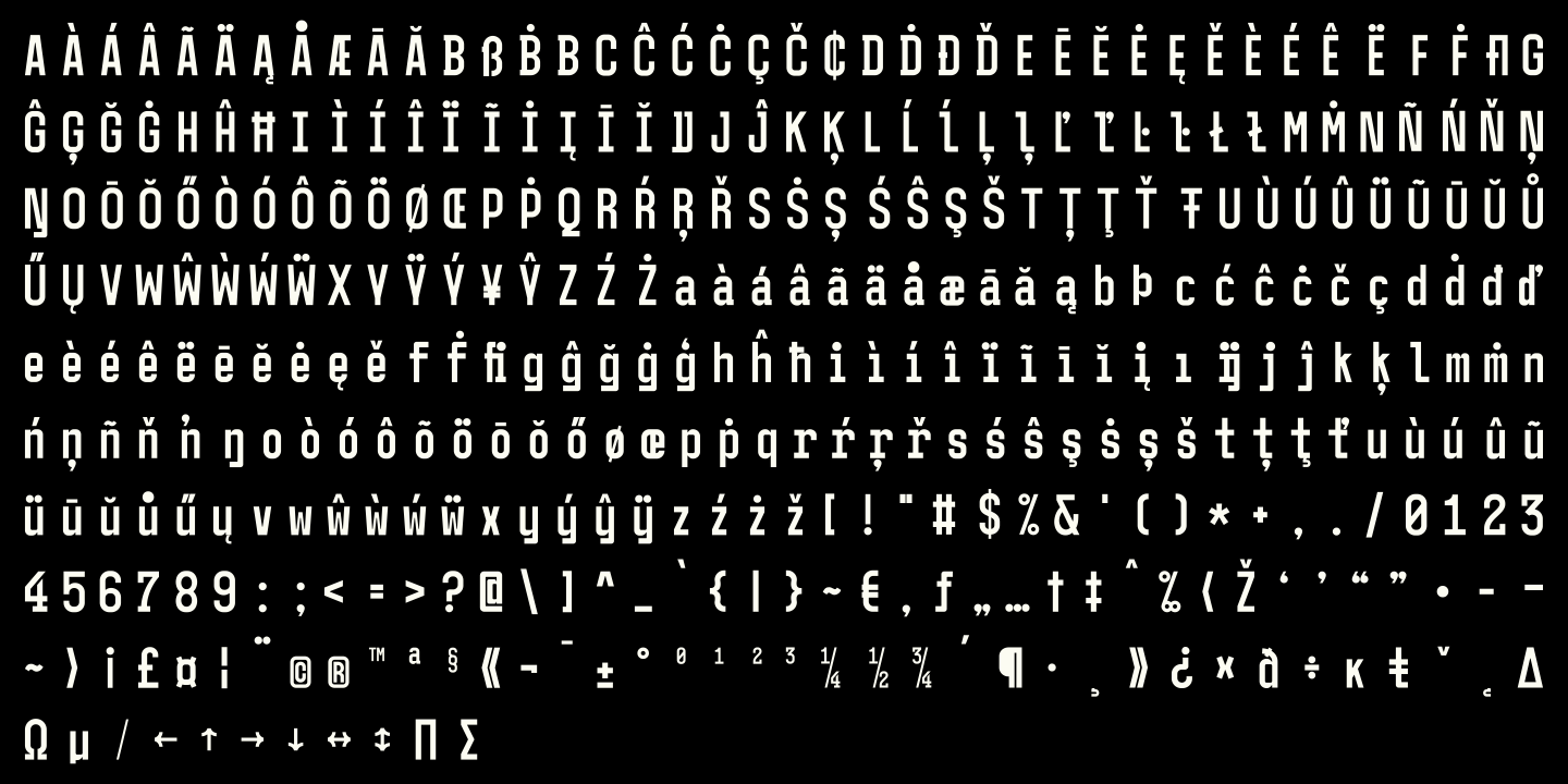 Qirate Mono Regular Font preview